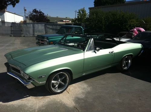 1968 chevelle convertible big block 4spd. new