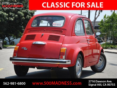 FIAT 500 L Classic -Lusso Model. Super Clean! Registered in California! No Rust!, US $14,999.99, image 6