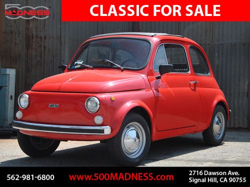FIAT 500 L Classic -Lusso Model. Super Clean! Registered in California! No Rust!, US $14,999.99, image 7