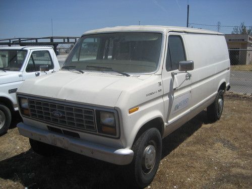 1990 ford econoline 350 work van