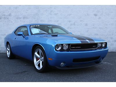 10 dodge challenger srt8 b5 blue l limited nav moonroof track pac 20s hid