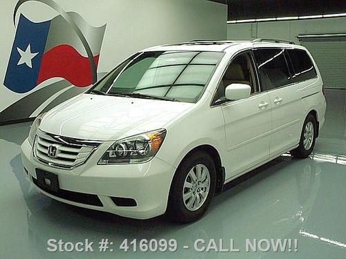 2008 honda odyssey ex-l 8pass sunroof leather dvd 88k texas direct auto