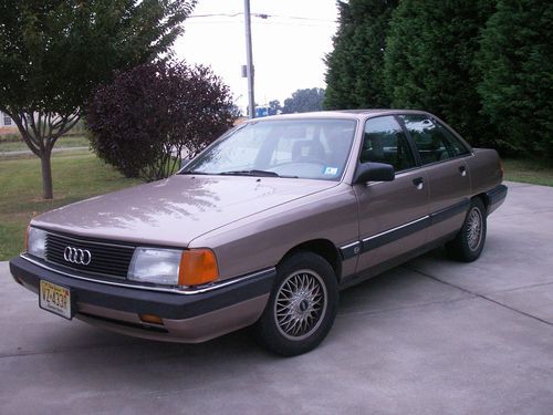 1989 audi 100 quattro base sedan 4-door 2.3l