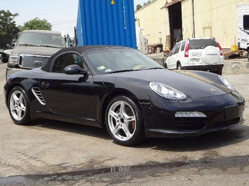 2010 porsche boxster salvage repairable rebuilder only 21k miles runs!!!