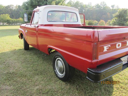 1966 Ford F-100 Short Bed Pickup, image 2