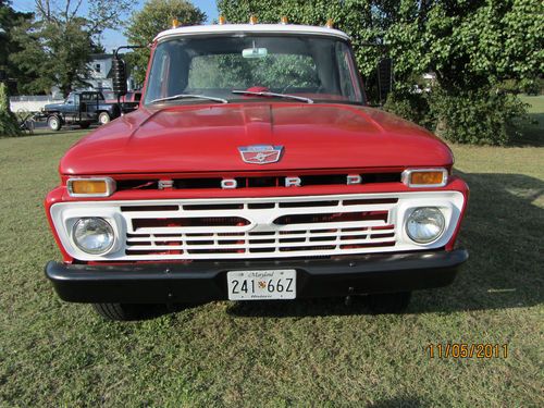 1966 Ford F-100 Short Bed Pickup, image 3