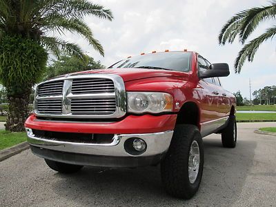 05 cummimg turo diesel 5.9l with 4x4 drive 2500 slt lifted 6" fl truck runs grea