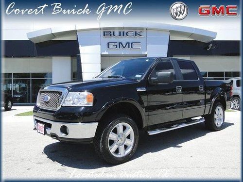 07 texas 4x4 lariat crew cab truck leather