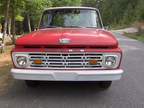 1963 ford f100 / 3 speed manual with overdrive