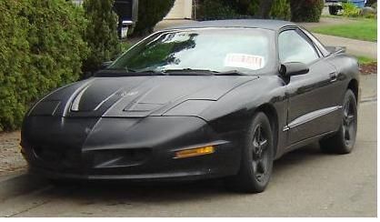 1994 pontiac firebird coupe 2-door 5speed 3.4l ws6 wheels