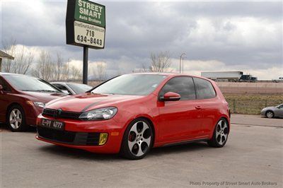 Turbo gti mkvi, sunroof, 6-speed manual, heated leather, 1 owner, clean carfax