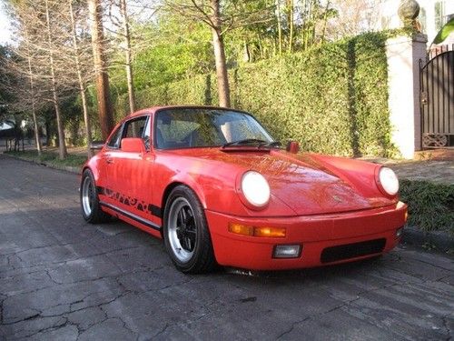 1988 3.2 carrera coupe guards red