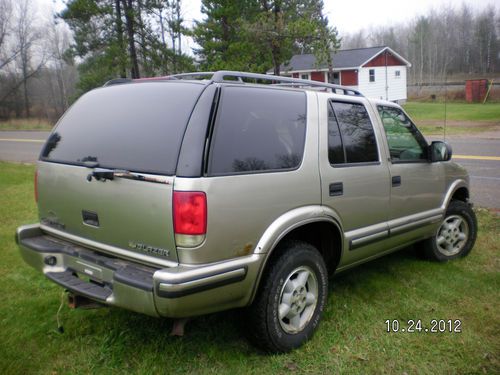 1999 chevrolet blazer base sport utility 4-door 4.3l