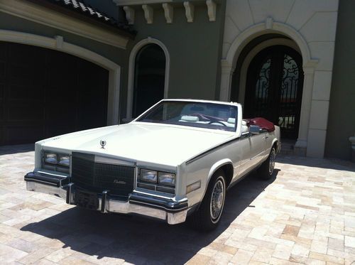1984 CADILLAC ELDORADO BIARRITZ CONVERTIBLE 2ND OWNER, US $7,888.00, image 2