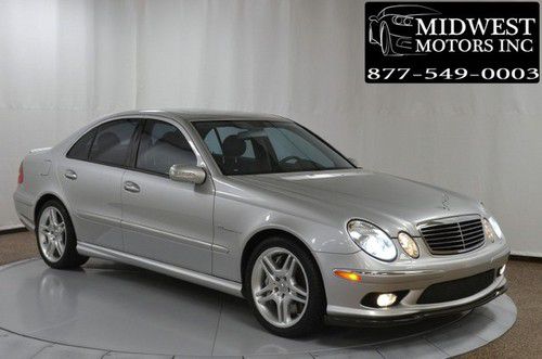 2005 05 mercedes benz e55 amg navigation dynamic seats keyless go entry xenon