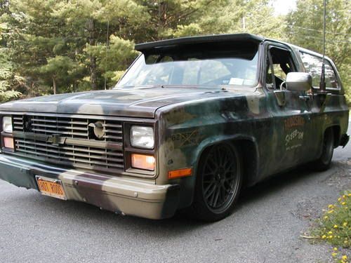 1984 chevy blazer c5 corvette cucv street rat hot rod custom collector classic