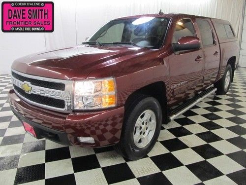 2008 crew cab short box canopy heated leather tint tow hitch xm radio