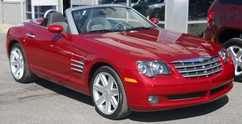 Stunning 2007 chrysler crossfire ltd. convertible 3.5 v6 14,300 miles