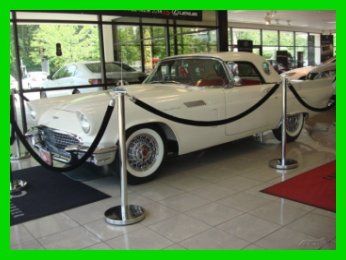 57 ford thunderbird *restored* mint *1957* priced to sell *white*