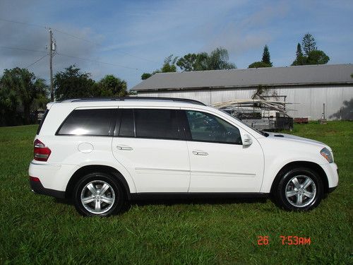 2007 mercedes benz gl450 4-matic awd pwr 3rd row nav entertainment 1 owner clean