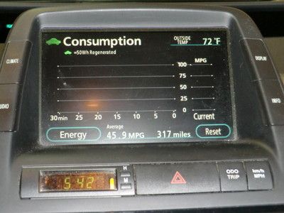 2007 TOYOTA PRIUS HYBRID 1.5 LITRE ELECTRIC ECONOMY GAS SAVER BACK UP CAMARA, US $7,595.00, image 46