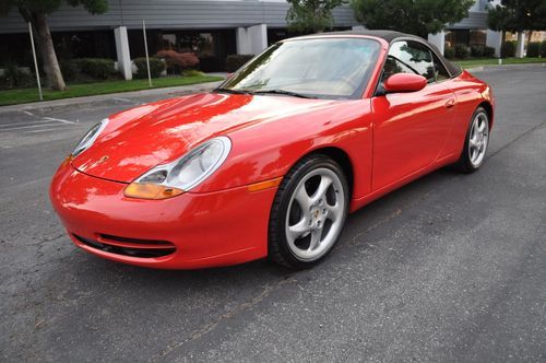 1999 porsche 911 carrera c2 cabriolet clean carfax lots of options loaded
