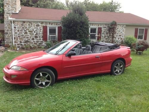 1998 chevrolet cavalier z24 convertible 2-door 2.4l