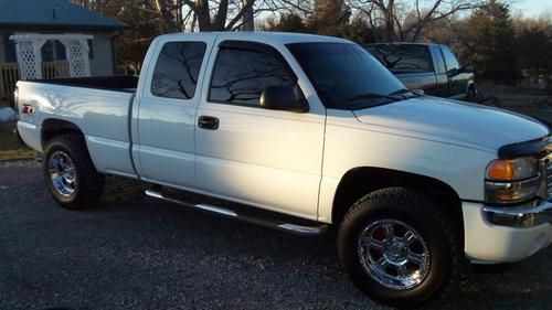 2006 gmc sierra 1500 sle extended cab pickup 4-door 4.8l