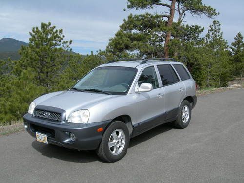 2001 hyundai santa fe gl sport utility 5-door 2.7l