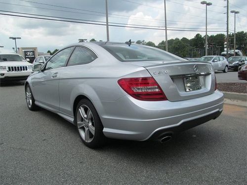 Elegant luxurious 2012 mercedes benz c250 c-250 silver loaded!!! low miles! 10k