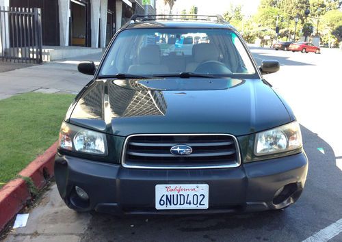 2005 subaru forester x wagon 4-door 2.5l