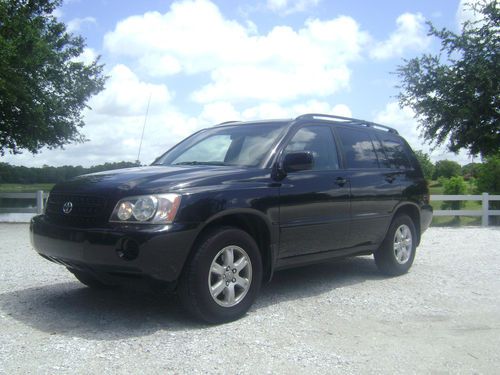 2003 toyota highlander base sport utility 4-door 3.0l