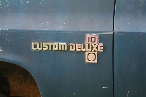 1980 chevrolet c-10 pick up truck for parts or repair - all original