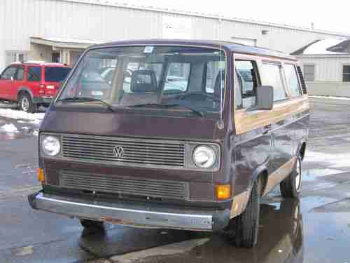 RARE 1983 VW VANAGON DIESEL 5SPEED SUNROOF, image 2
