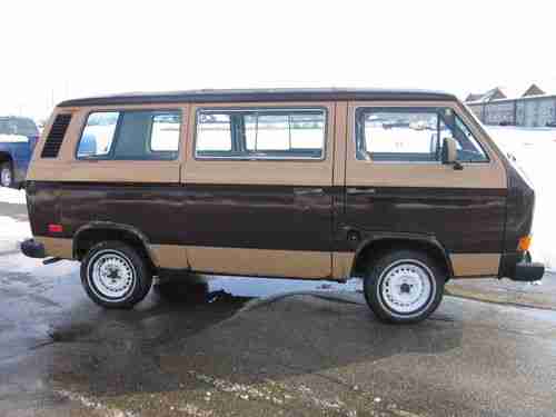 RARE 1983 VW VANAGON DIESEL 5SPEED SUNROOF, image 3