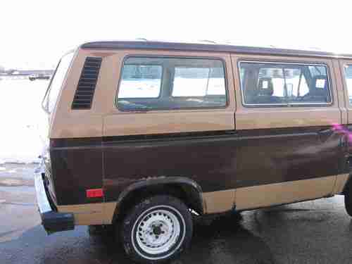 RARE 1983 VW VANAGON DIESEL 5SPEED SUNROOF, image 4