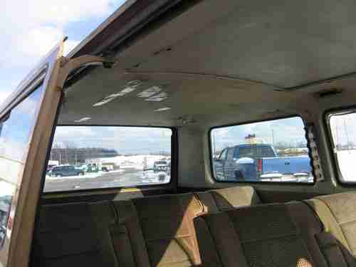 RARE 1983 VW VANAGON DIESEL 5SPEED SUNROOF, image 12