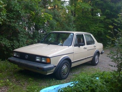 1984 vw jetta greasecar 5-speed non-tdi 1.6l diesel w/kit 50k miles