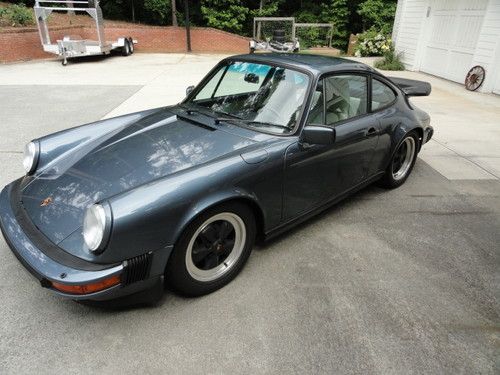 1988 porsche 911 carrera 3.2 with g50 5 spd transmission