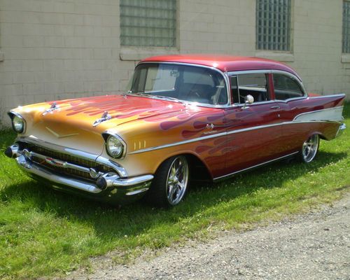 1957 chevrolet 210 - pro-touring - hot rod - muscle car performance -immaculate!