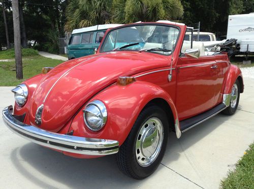 1970 vw beetle with autostick transmission. volkswagen bug.