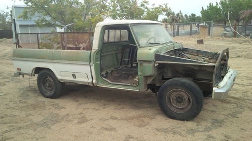 1969 ford f250 ranger parts/project car no title no reserve