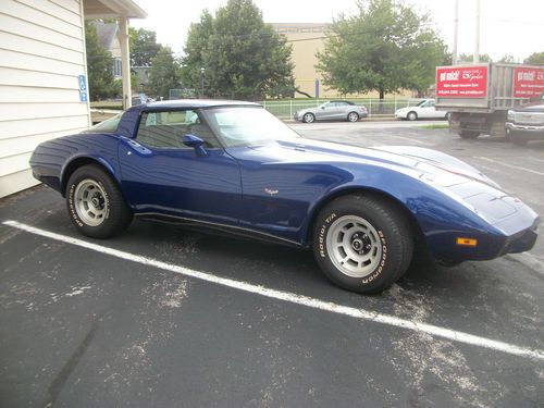 1979 corvette garage kept