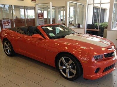 2012 2ss 6.2l auto inferno orange metallic