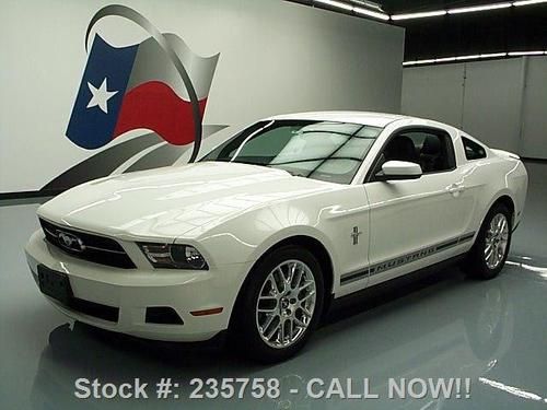 2012 ford mustang premium v6 pony automatic leather 29k texas direct auto