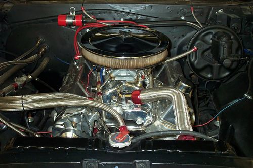 Beautiful 1967 Black Chevelle, image 6