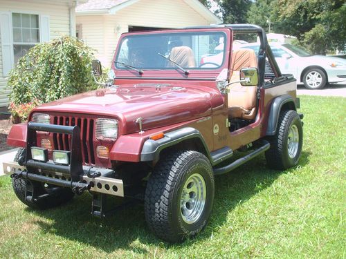 1987 jeep wrangler base sport utility 2-door 2.5l