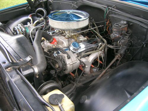 Chevrolet Chevy C-20 long bed 3/4 ton 2WD blue same family since 1969 auto trans, image 9