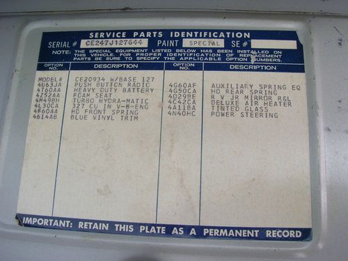 Chevrolet Chevy C-20 long bed 3/4 ton 2WD blue same family since 1969 auto trans, image 12