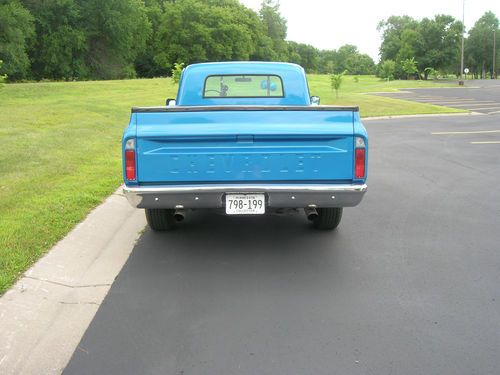 Chevrolet Chevy C-20 long bed 3/4 ton 2WD blue same family since 1969 auto trans, image 16